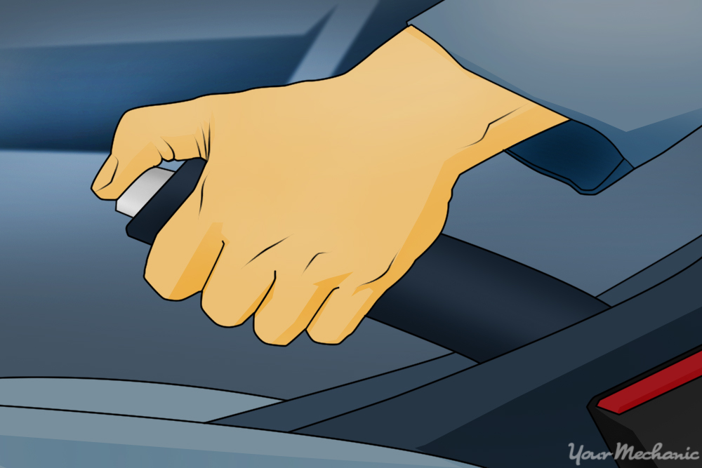 How to Release a Stuck Parking Brake YourMechanic Advice